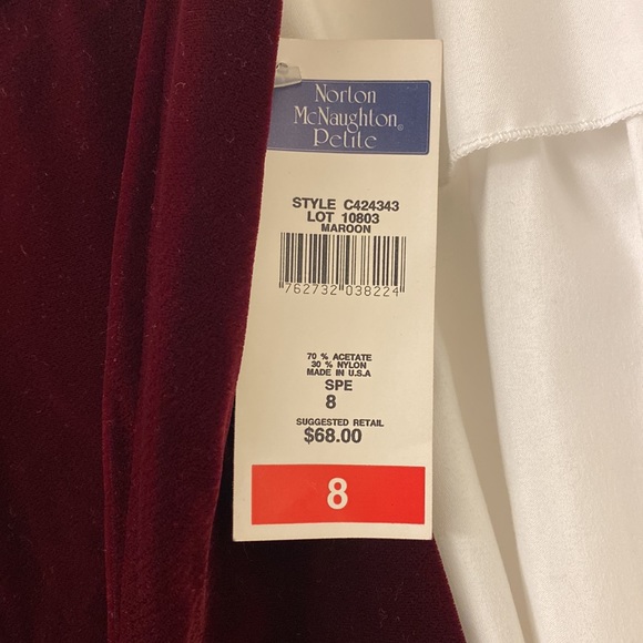 Maroon Jacket and Skirt Set - Picture 6 of 6